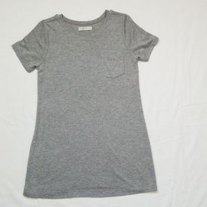 Abercrombie & Fitch | Heather Gray T-shirt Dress
